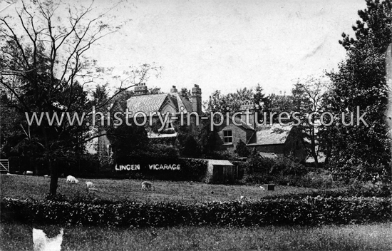 Lingen Vicarage, Lingen, Essex. c.1905